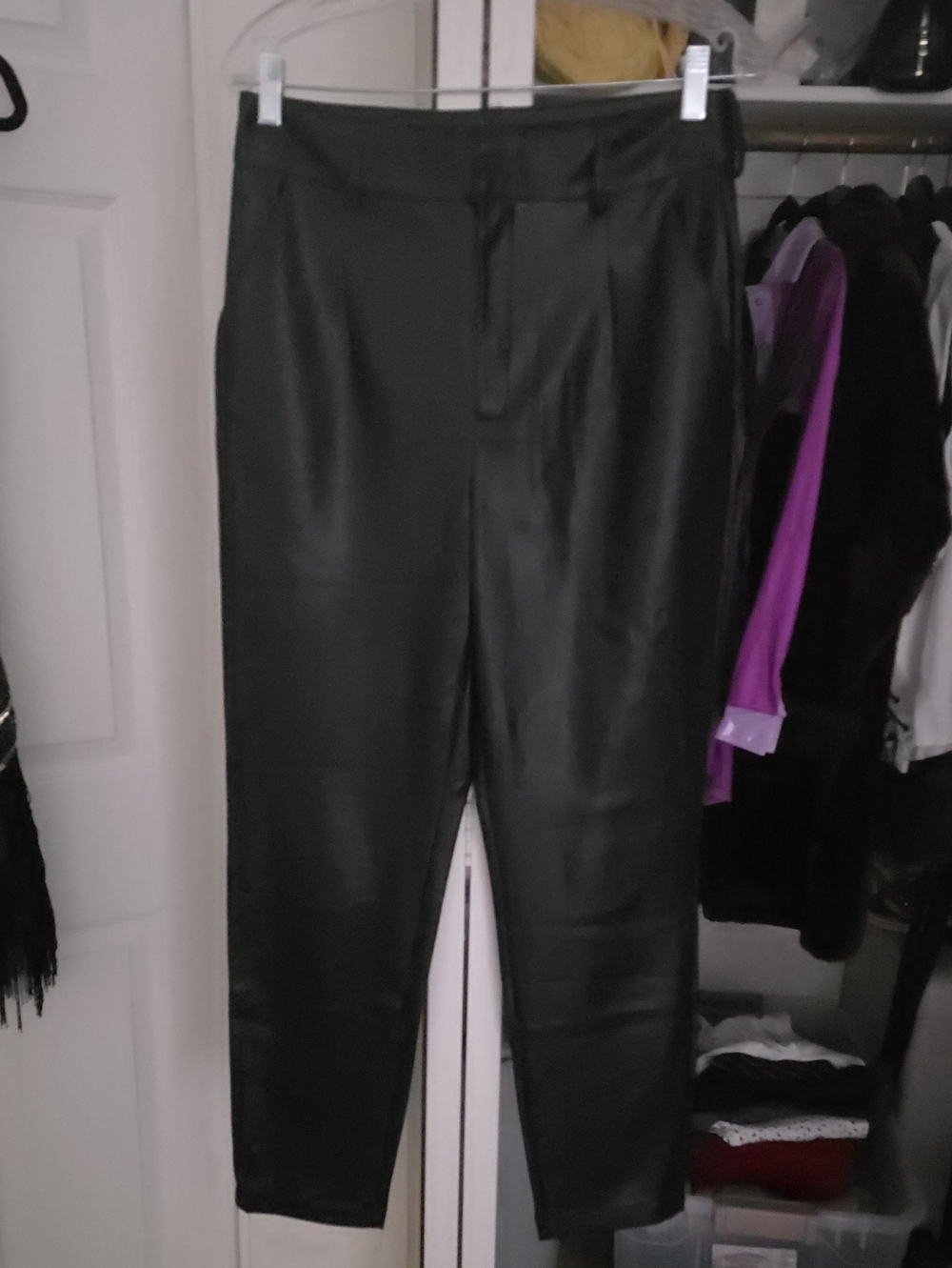 Shoe Dazzle Black Skinny Pants Sz M